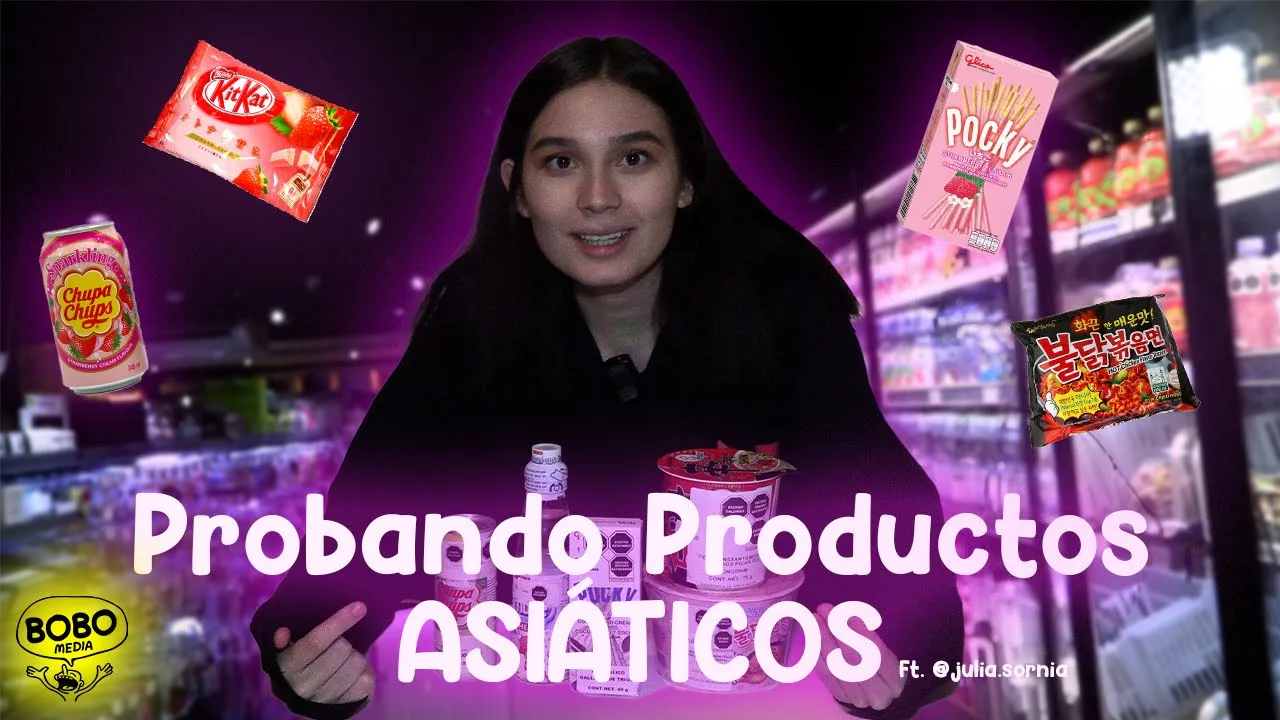 Probando productos ASIÁTICOS con Julia Sornia