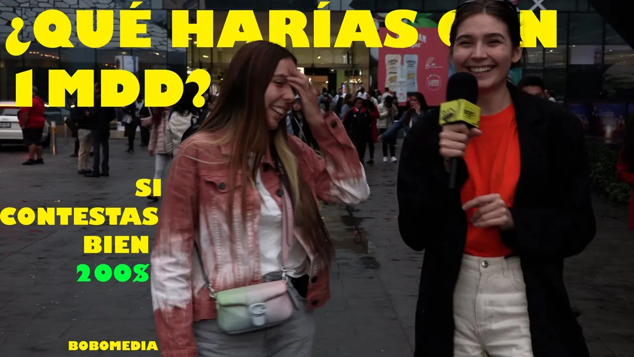 ¿QUE HARÍAS CON 10 MDD? Cultura General en las calles de CDMX - FT Julia Sornia