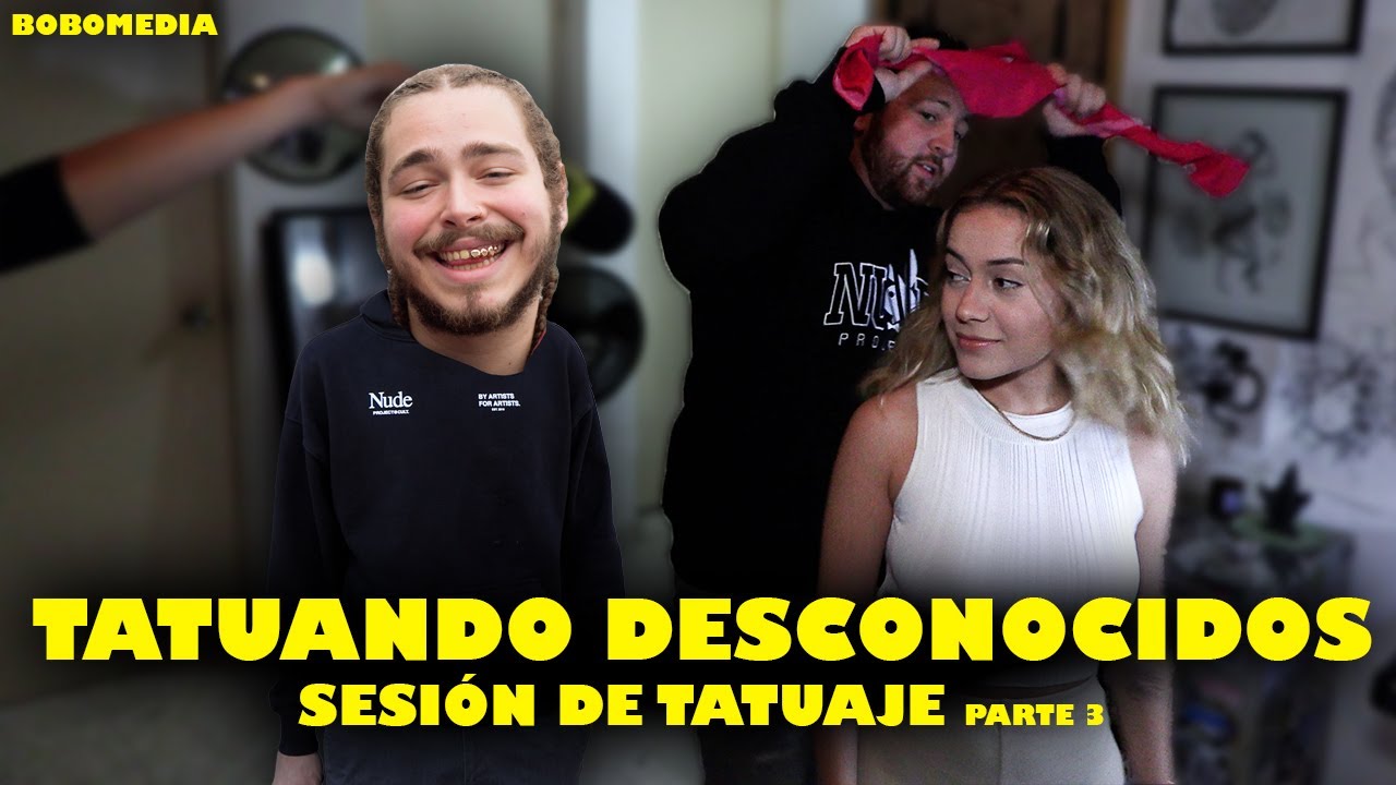 TATUANDO a DESCONOCIDOS pt. 3 "Sesión de tatuajes" - ft @roberac