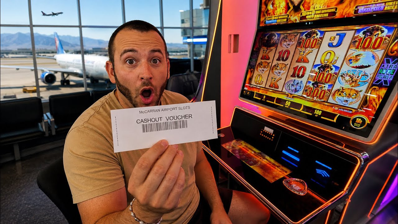 HACIÉNDONOS MILLONARIOS EN EL AEROPUERTO DE LAS VEGAS