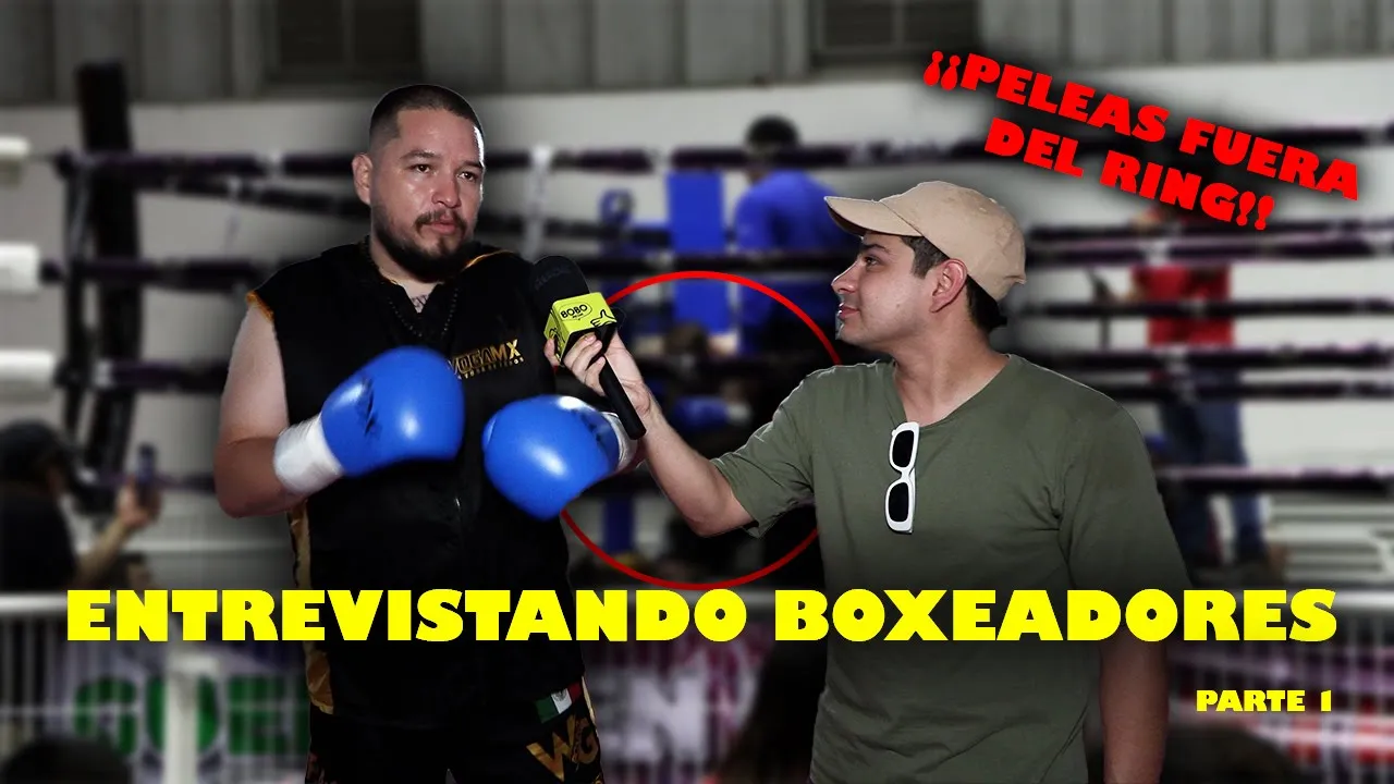 Una pelea fuera del RING - Entrevistando boxeadores ft. Micky Ricon PT 1