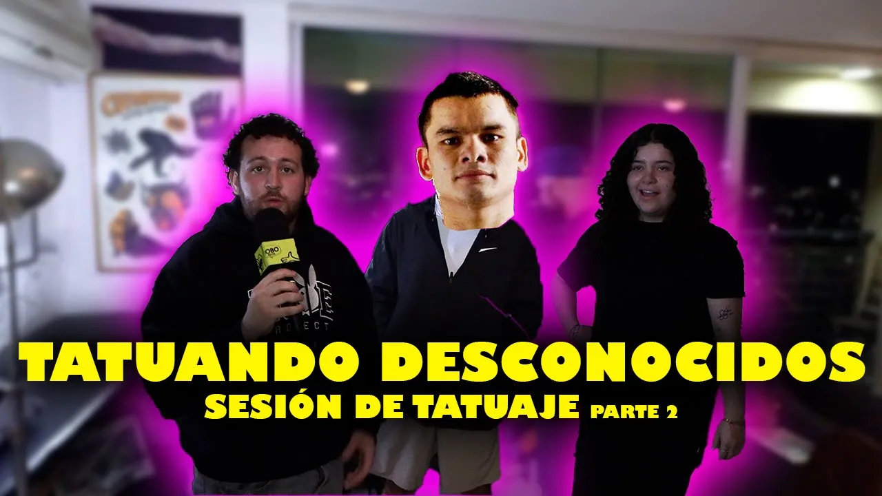 TATUANDO a DESCONOCIDOS pt. 2 "Sesión de tatuajes" - ft @roberac